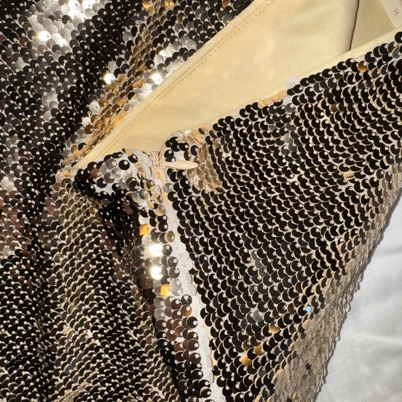 Altard State Gold Sequin Skirt - Picture 3 of 5
